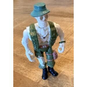 Vintage 1995 Bone Brigade Ghost Battalion Army Skeleton Jasman